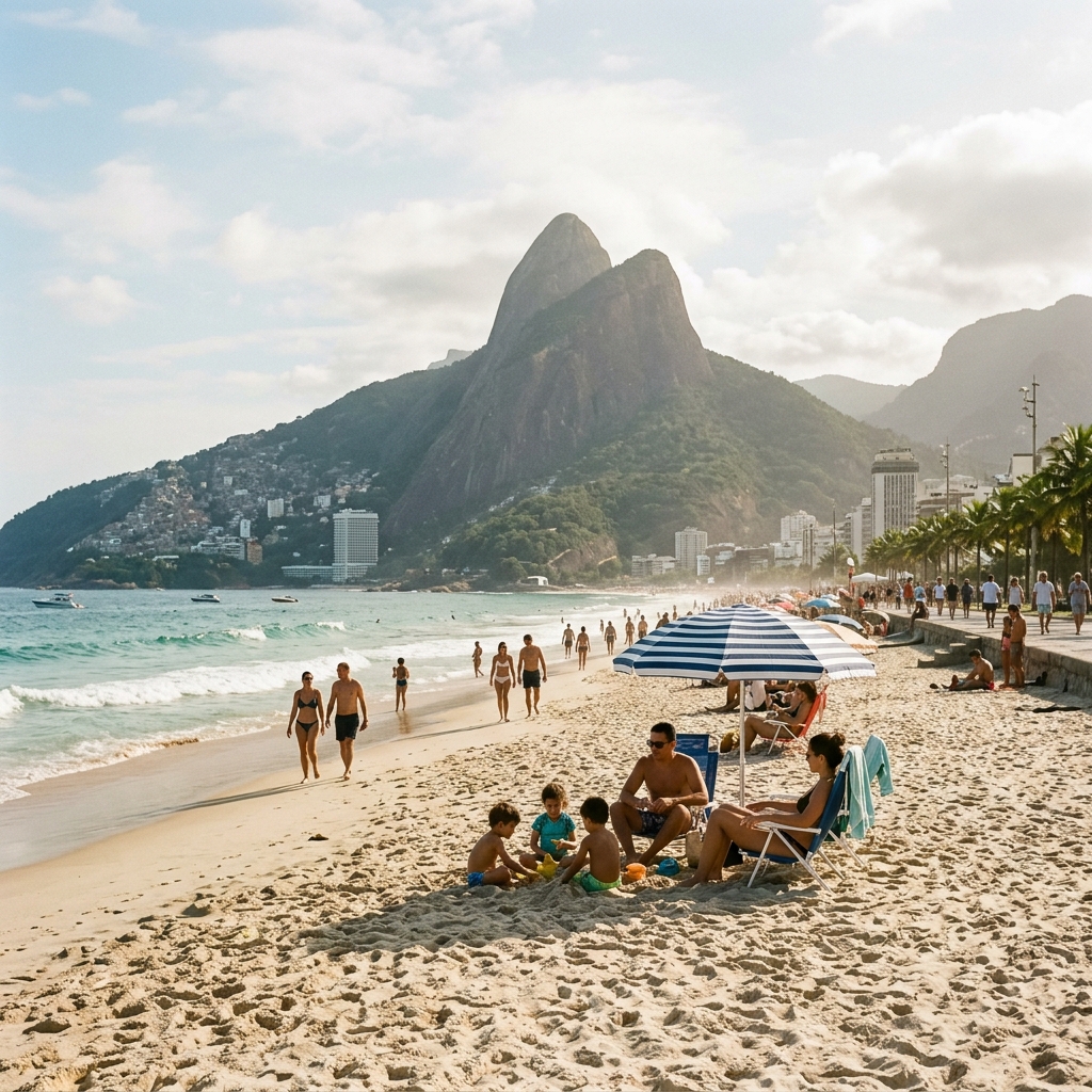 Praia do Leblon: Elegância e Conforto na Medida Certa