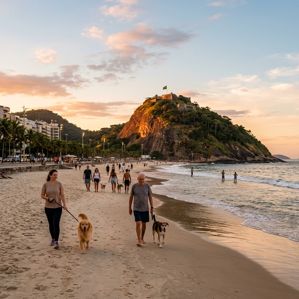 Praia do Leme: O Refúgio Acolhedor no Início da Orla de Copacabana