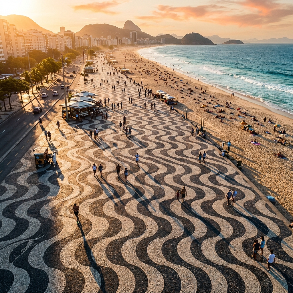 A Herança de Lisboa nas Areias do Rio: A História do Calçadão de Copacabana